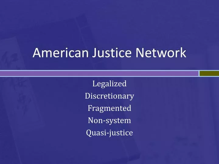 american justice network