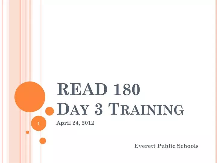 read 180 day 3 training