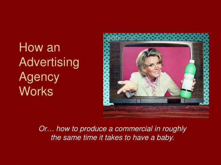 how an advertising agency works