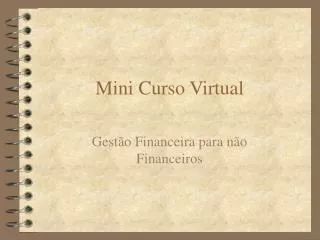 mini curso virtual