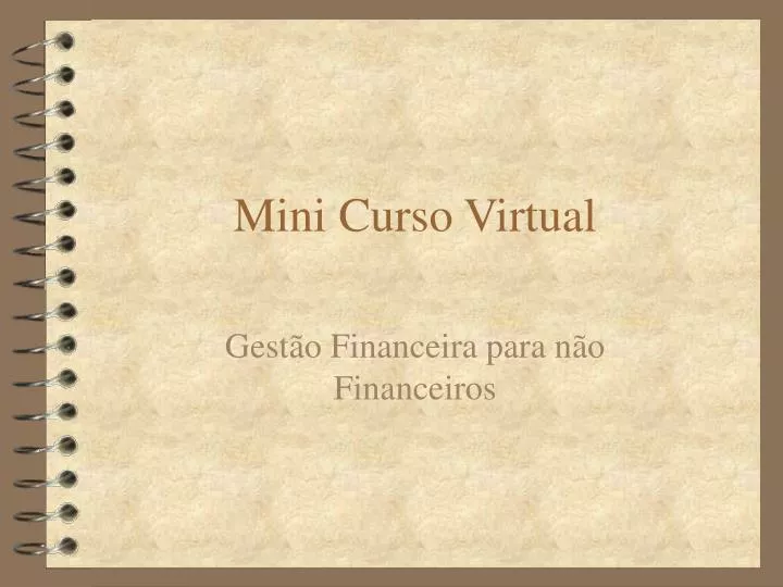 mini curso virtual