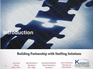 Building Partnership with Staffing Solutions