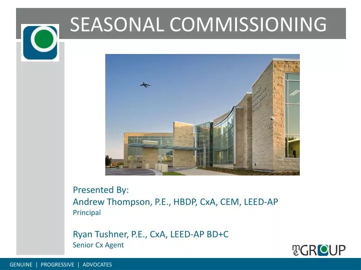 seasonal commissioning