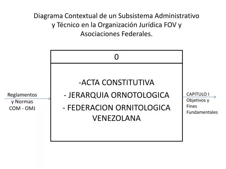 acta constitutiva jerarquia ornotologica federacion ornitologica venezolana