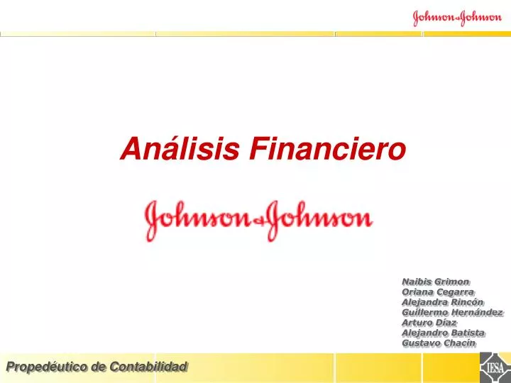 an lisis financiero