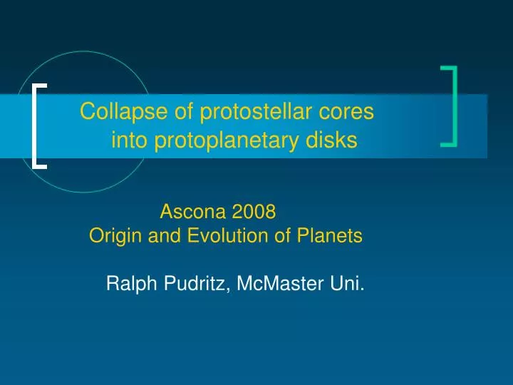 collapse of protostellar cores into protoplanetary disks