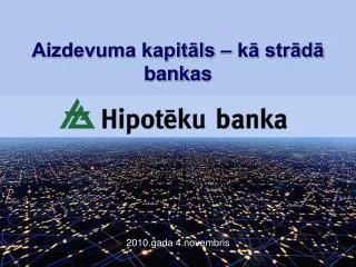 aizdevuma kapit ls k str d bankas
