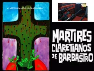 CLARETIAN MARTYRS OF BARBASTRO