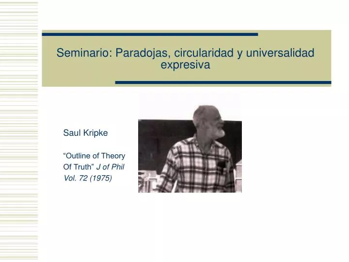 seminario paradojas circularidad y universalidad expresiva