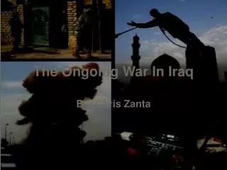 The Ongoing War In Iraq