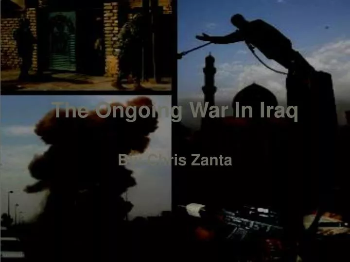 the ongoing war in iraq