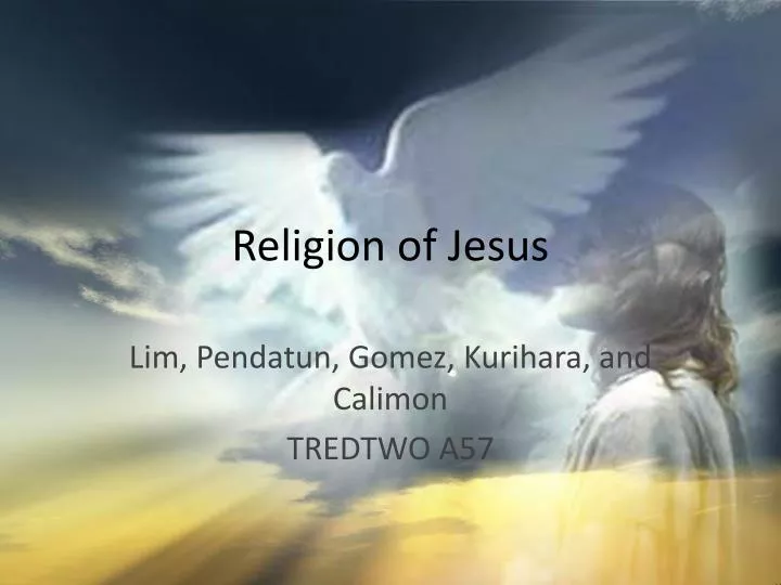 religion of jesus