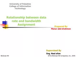 University of Palestine College of Information Technology