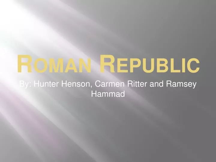 roman republic