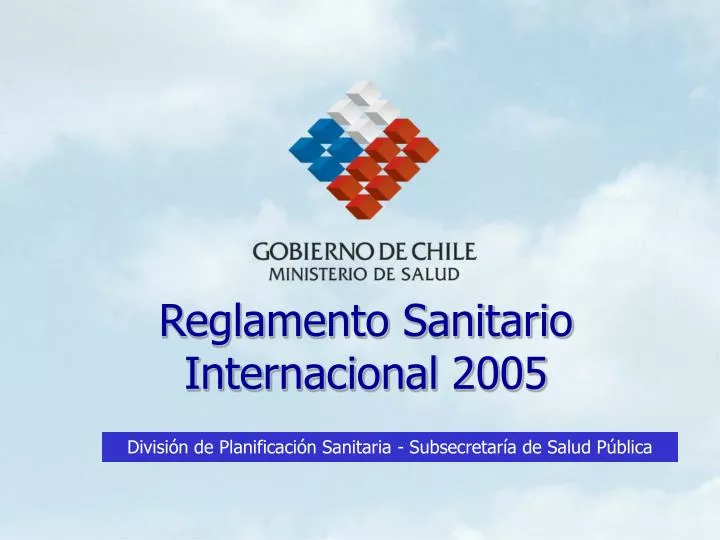 reglamento sanitario internacional 2005