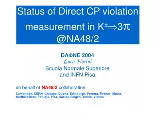 Status of A g measurement in NA48/2