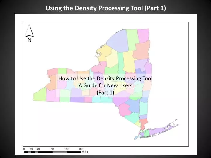 using the density processing tool part 1