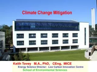 Climate Change Mitigation