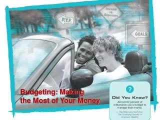 Budgeting : Making the Most of Your Money