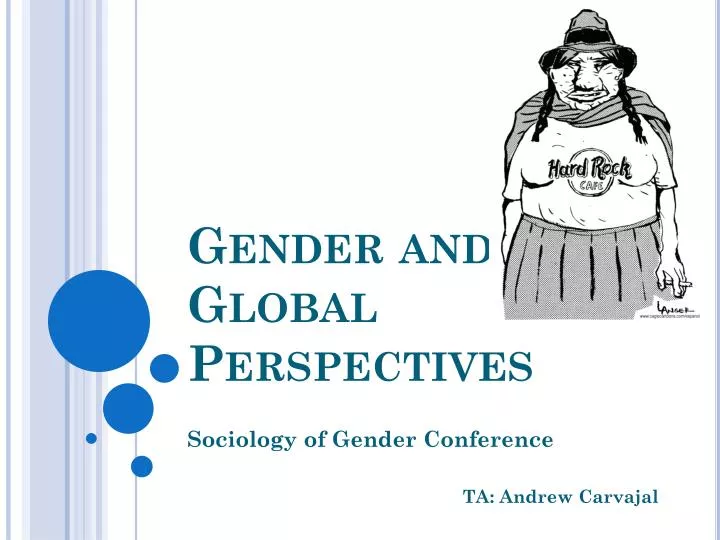 gender and global perspectives