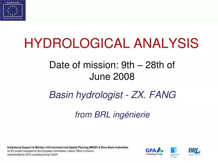 hydrological analysis