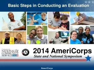 Basic Steps in Conducting an Evaluation