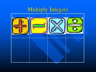 Multiply Integers