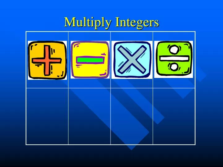 multiply integers