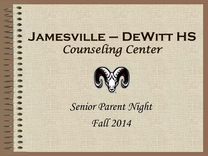 jamesville dewitt hs counseling center