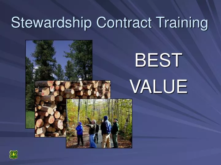 stewardship contract training
