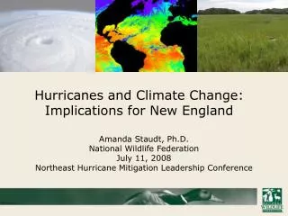 Hurricanes and Climate Change: Implications for New England