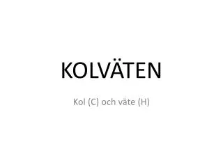 kolv ten