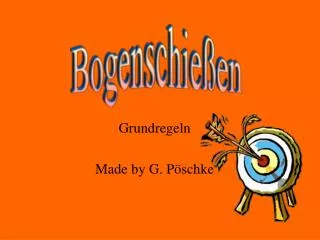 grundregeln made by g p schke