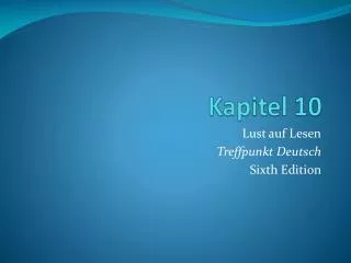 Kapitel 10