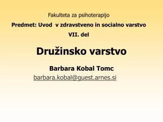 dru insko varstvo