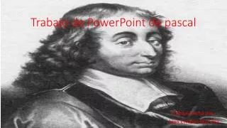 trabajo de powerpoint de pascal