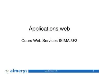 cours web services isima 3f3