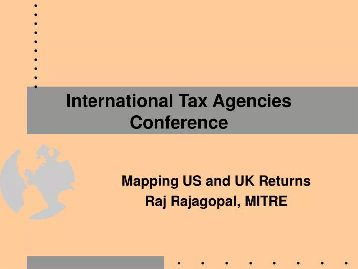 international tax agencies conference