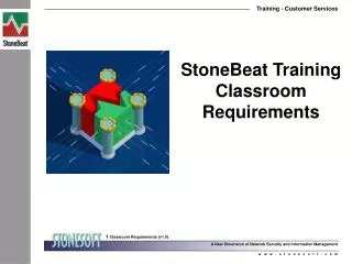 StoneBeat Training Classroom Requirements