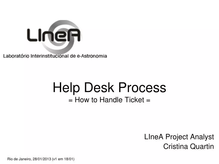 help desk process how to handle ticket