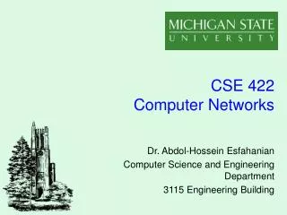 CSE 422 Computer Networks