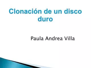 clonaci n de un disco duro