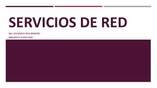 servicios de red
