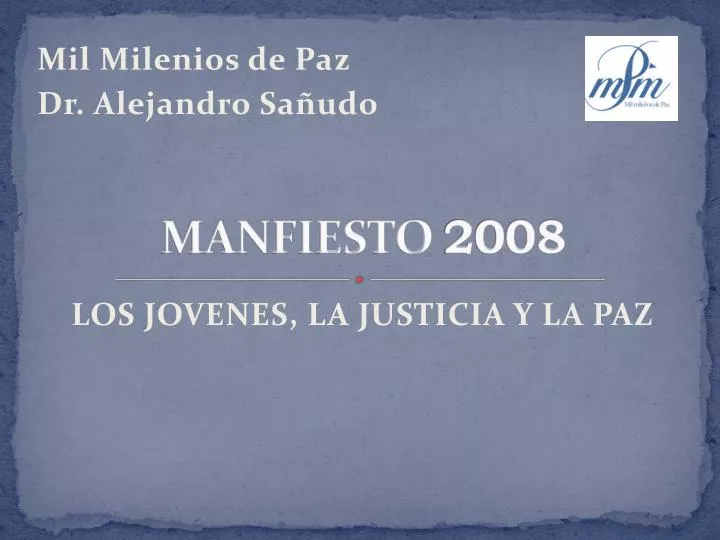 manfiesto 2008