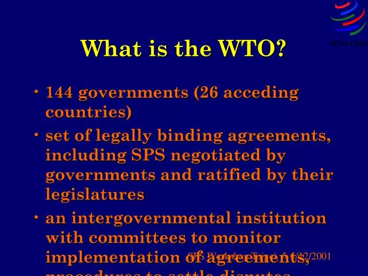 what is the wto
