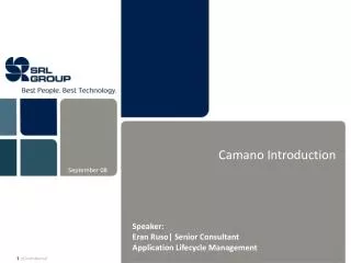 Camano Introduction