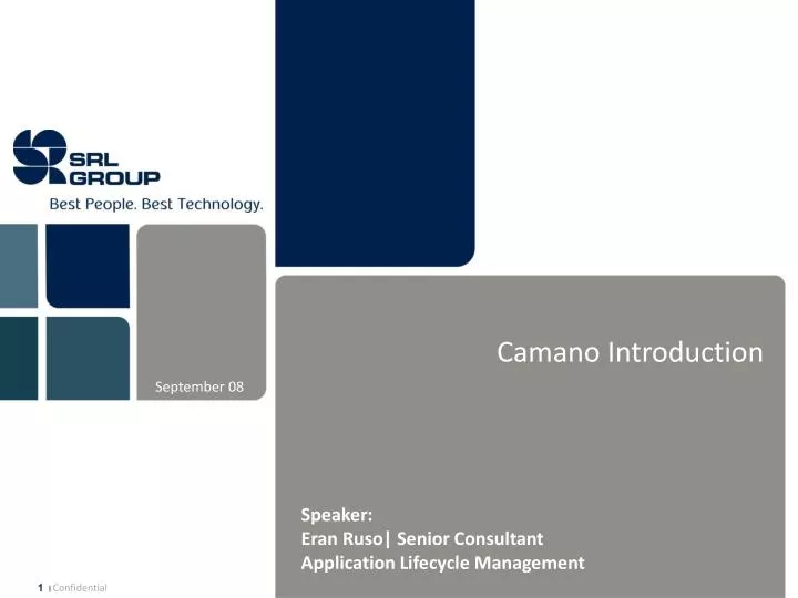 camano introduction