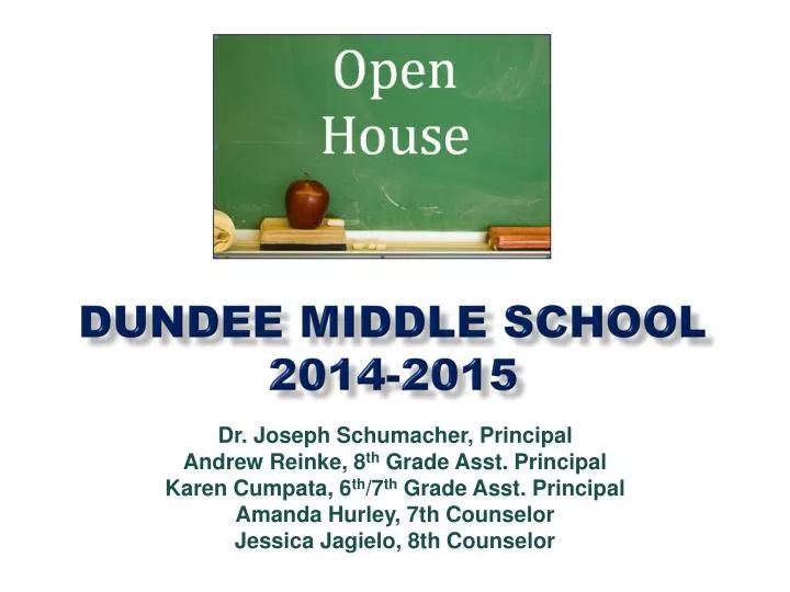 dundee middle school 2014 2015