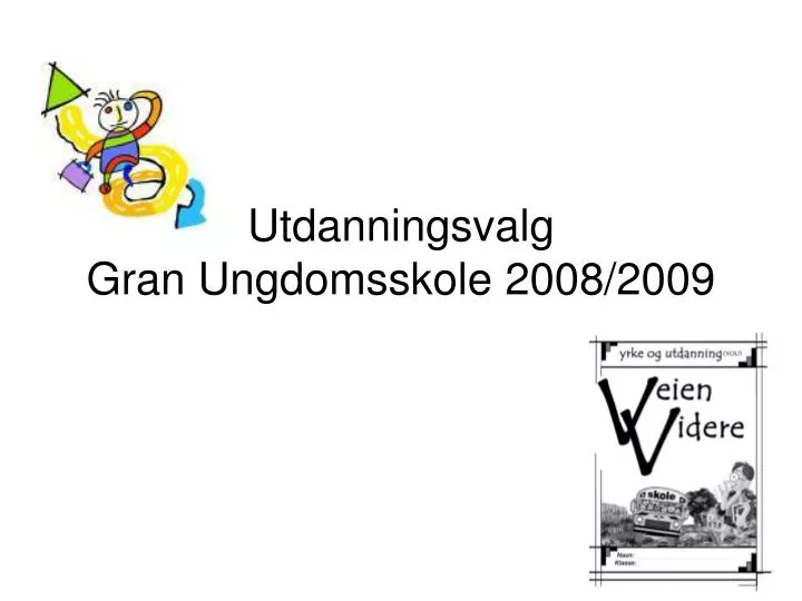 utdanningsvalg gran ungdomsskole 2008 2009