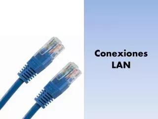 conexiones lan